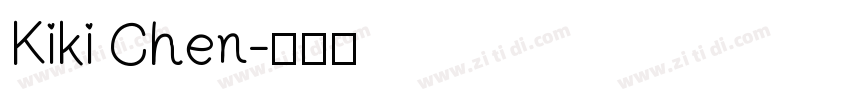 Kiki Chen字体转换